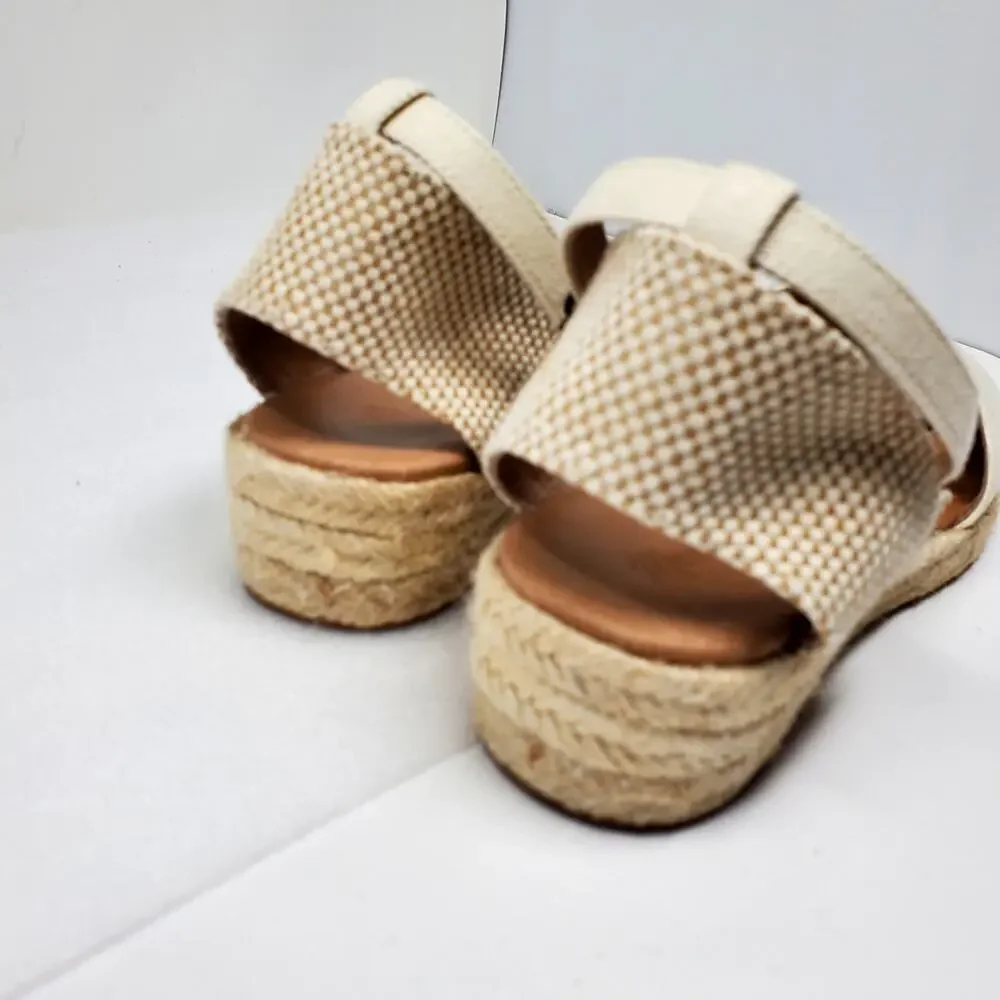 Madewell The Evelina Espadrille Resources canvas casual shoes Size 9.5